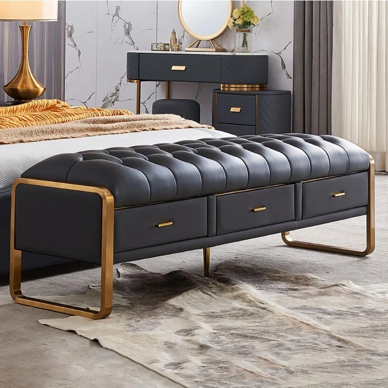 Hotel Leather Bed Bench Hotel Leather Bed Bench